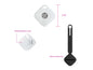 ALURATEK TRACK TAG TRACKER WITH APPLE FIND MY (IOS ONLY)-5 PACK