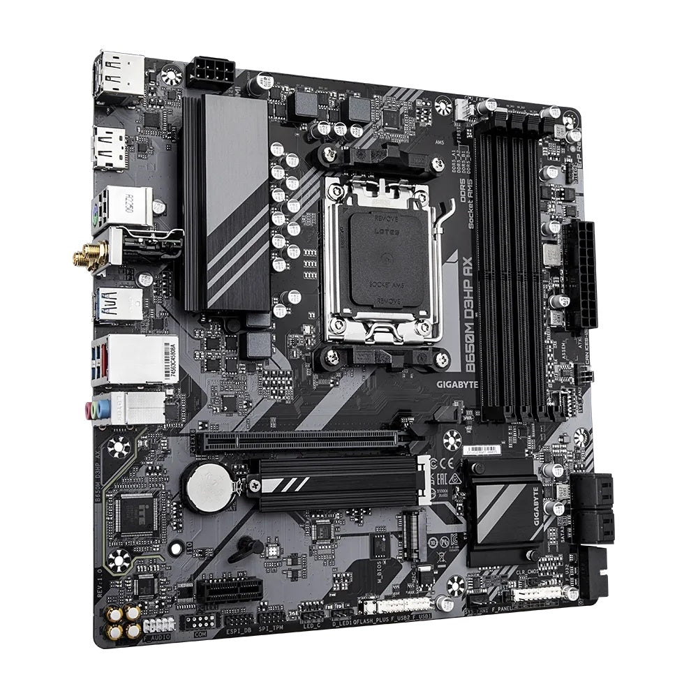 Gigabyte MB B650M D3HP AX Socket AM5 B650 Max192G DDR5 Micro ATX