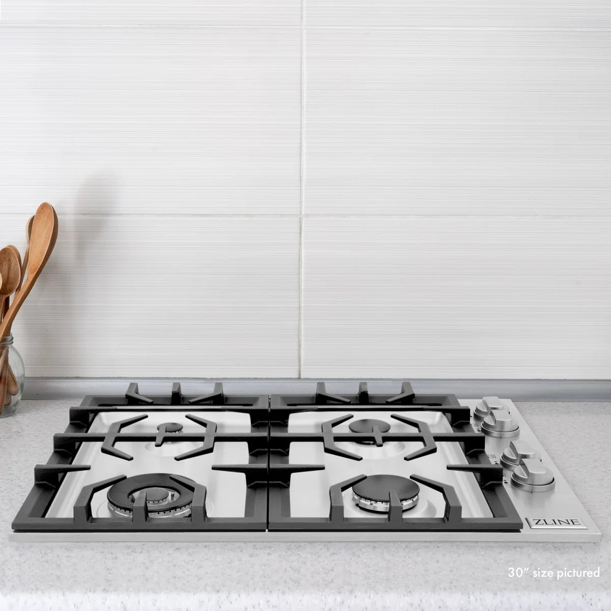 ZLINE 36 Inch Gas Cooktop | 6 Sealed Burners, 65,200 BTU & Stainless Steel