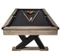 American Legend 90 in. Kirkwood Pool Rustic Finish Modern Billiard Table