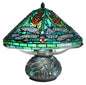 Mosaic Dragonfly Lamp