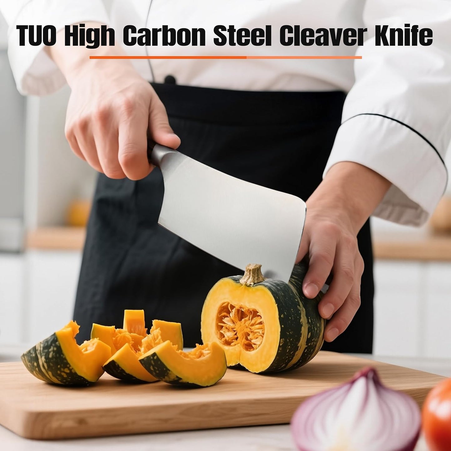 TUO Boning Knife - Razor Sharp Fillet Knife - High Carbon German Stainless Steel Kitchen Cutlery - Pakkawood Handle - Luxurious Gift Box Included - 7 inch - Fiery Phoenix Series