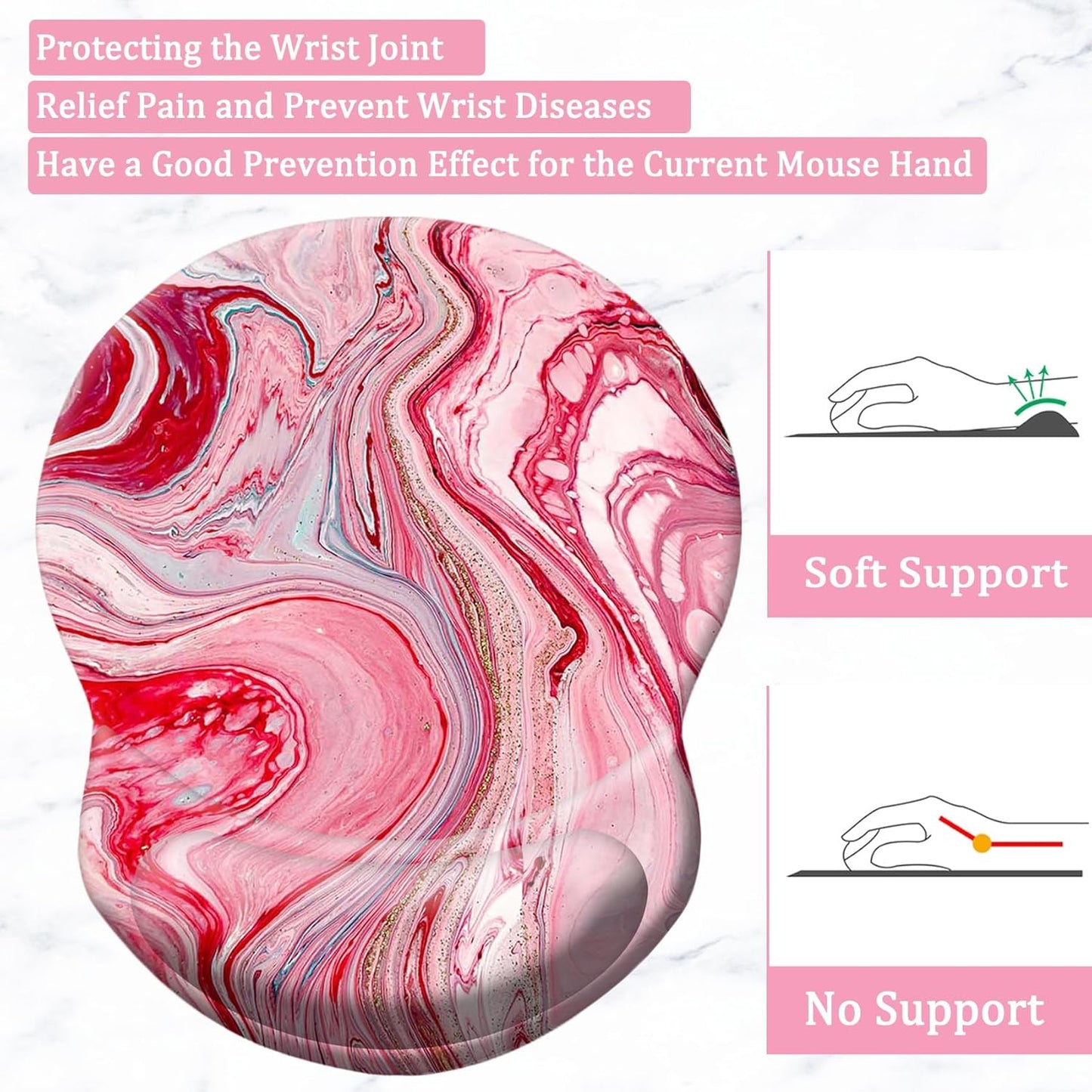 Purilite Select Ergonomic Mouse Pad