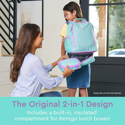 Bentgo Kids Prints 2-in-1 Backpack & Insulated Lunch Bag (Dinosaur)