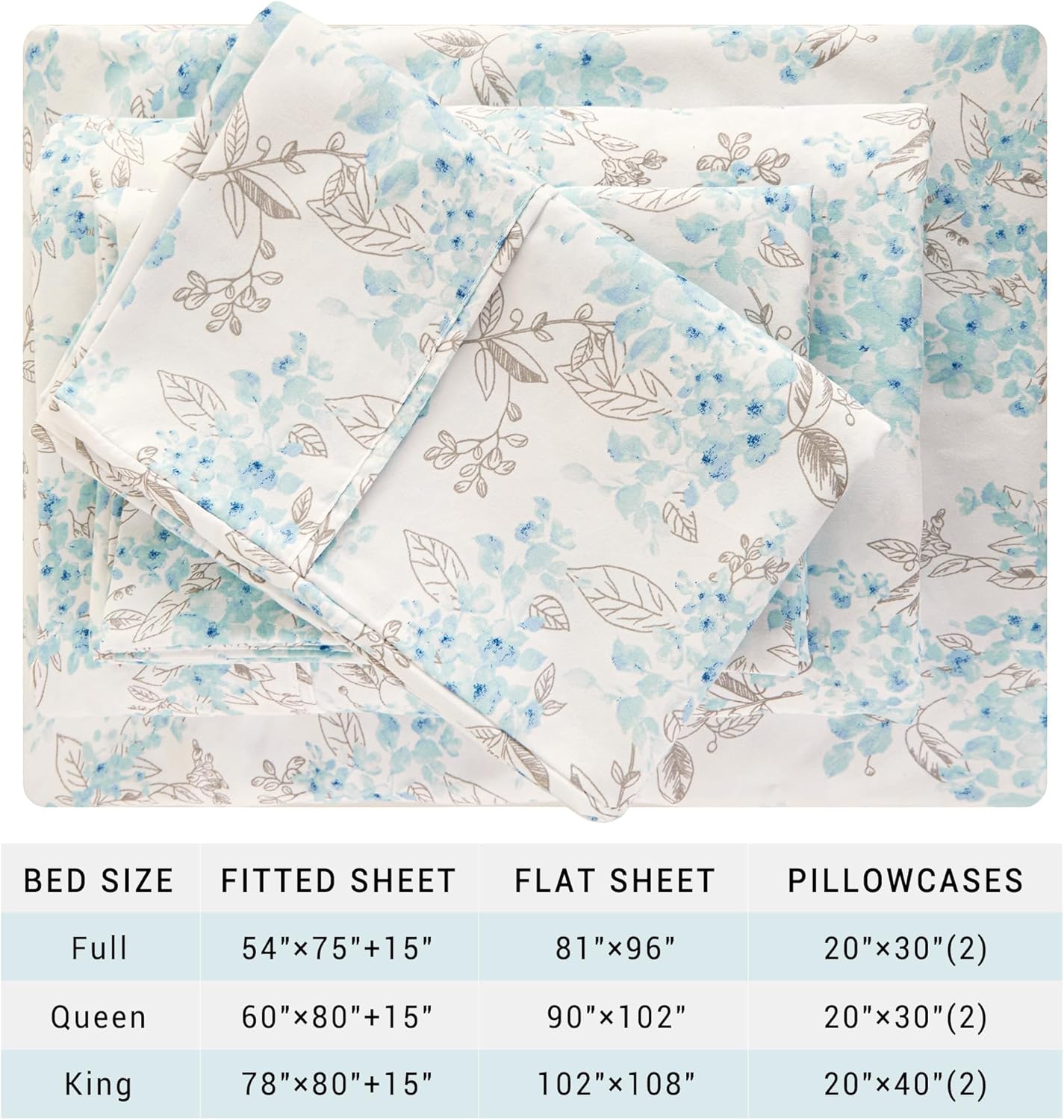 Viviland Floral Queen Sheet Set - 4 Piece Vintage Pink & Yellow Flower Patterned Bed Sheets - Soft, Breathable Microfiber Sheets with Deep Pocket, Non-Slip Fitted Sheets & Pillowcases