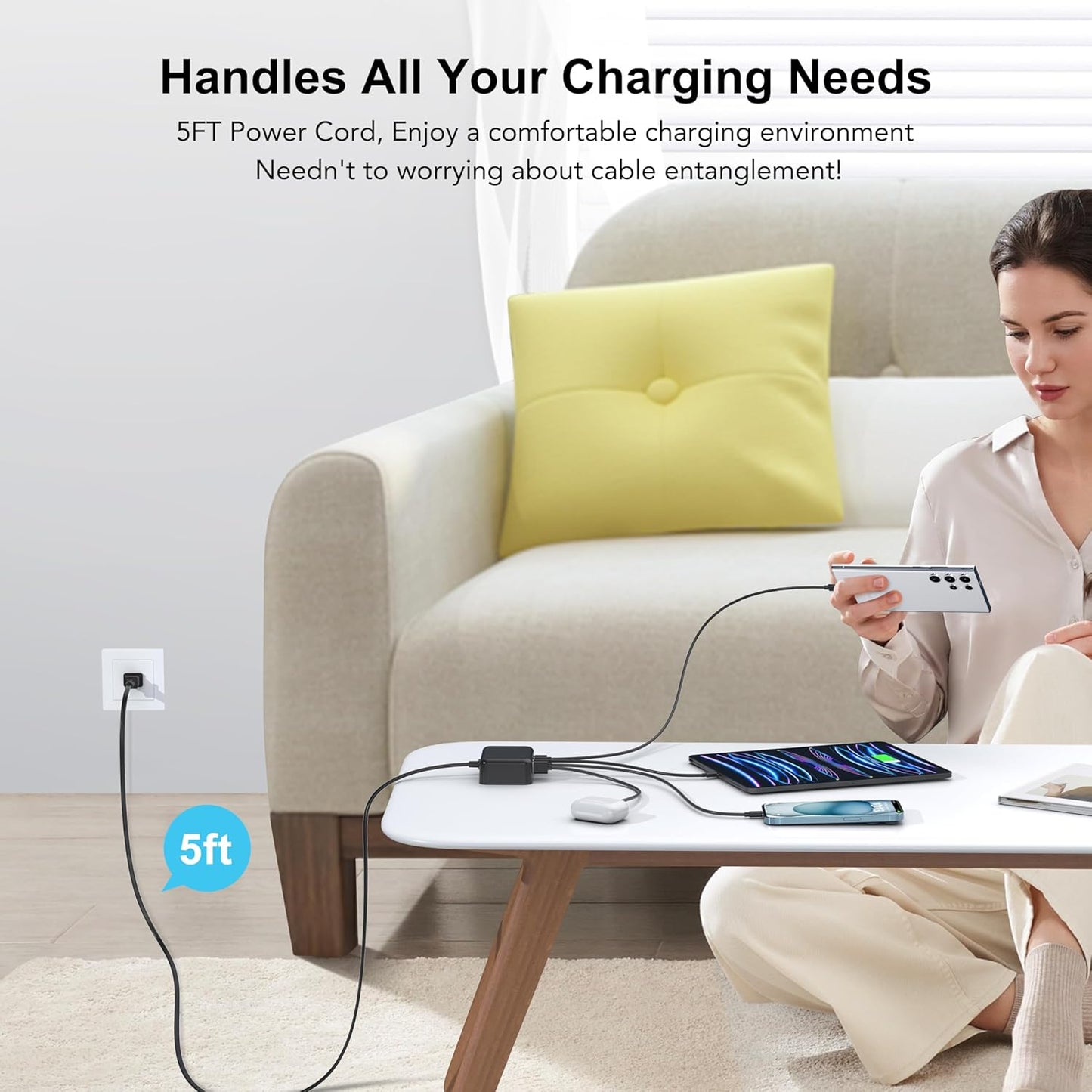 USB C Wall Charger Block 20W, 2-Pack Dual Port PD Power Delivery Fast Type C Charging Block Plug Compatible with iPhone 11/12/13/14/15/16/Pro Max, XS/XR/X Pro Samsung Galaxy