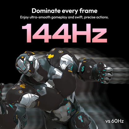 Pixio PX248 Wave 24 inch 200Hz Refresh Rate FHD 1080p Resolution Fast IPS Panel 1ms GTG Response Time Adaptive Sync Gaming Monitor with Adaptive Sync