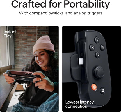 BACKBONE One Mobile Gaming Controller for iPhone (Lightning) - PlayStation Edition - 2nd Gen - Turn Your iPhone into a Gaming Console - Play Xbox, PlayStation & More (3 Months Apple Arcade Included)