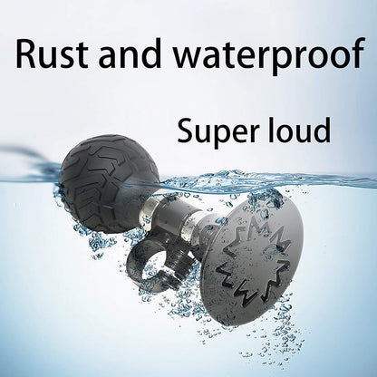 KEWAYO 120 db Classic Clown Bugle Horn, High-Decibel Metal Bike Horn Bicycle Bell for Road Bike, MTB, Folding Bike, Cruiser Bike, Vehicles Golf Cart