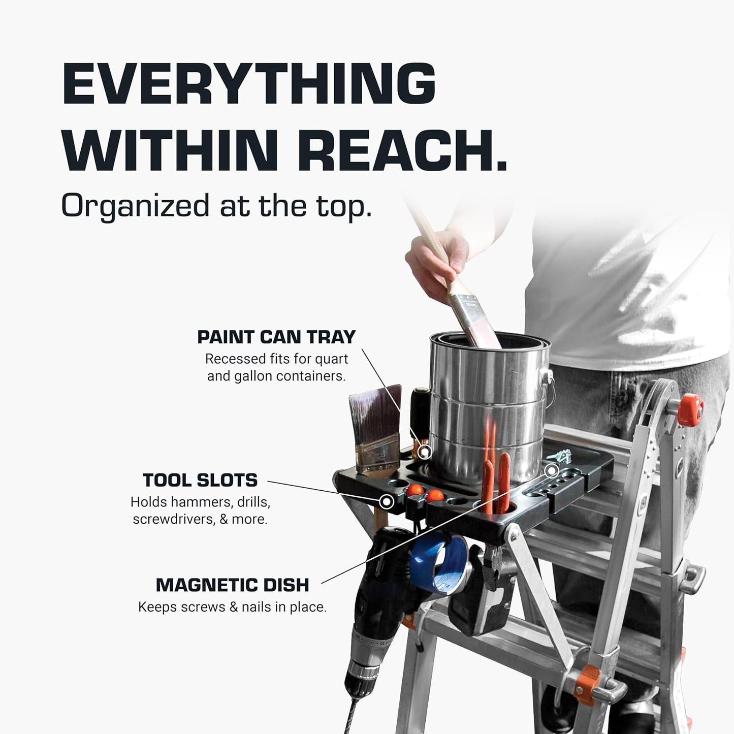 Little Giant Ladder Systems 15012 Project Tray Ladder Accessory