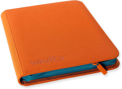 Vault X 12 Pocket Trading Card Zip Binder, 480 Cards, Compatible with Pokemon Scarlet & Violet Set, Exo-Tec Album Material, 20 Side-Loading Pages, Folder for Collectible TCG (SV1)
