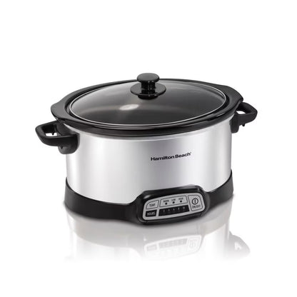 Hamilton Beach Programmable 6 Quart Slow Cooker 33463