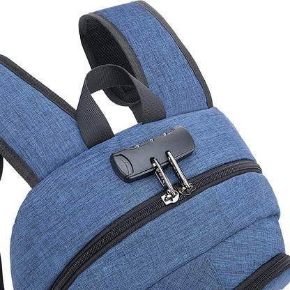 Tzowla Laptop Travel Slim School Backpack Water Resistant Anti-Theft Bag with USB Charging Port and Lock 15.6 Inch Computer Business Backpacks for Men Women College Student Gift,Bookbag Casual Daypack