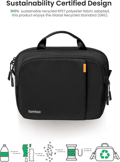 tomtoc 360 Protective Laptop Carrying Case for 16-inch MacBook Pro M4/M3/M2/M1 Pro/Max A3403 A3186 A2991 A2780, Water-resistant Laptop Shoulder Bag fits 15-inch MacBook Air M4 2025, M3/A3114, M2/A2941