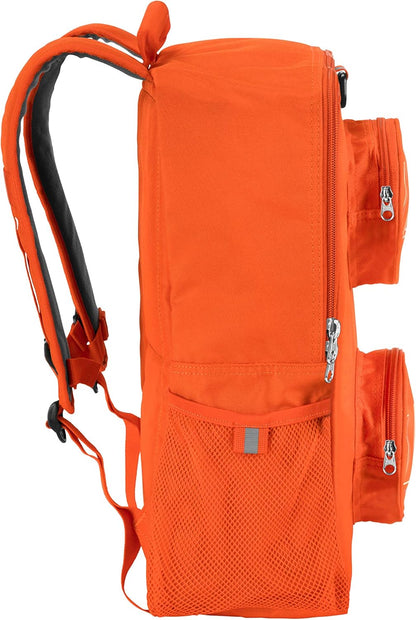 LEGO Lego Brick Backpack-purple Carry-On Luggage, Flame Orange, One Size, Backpack