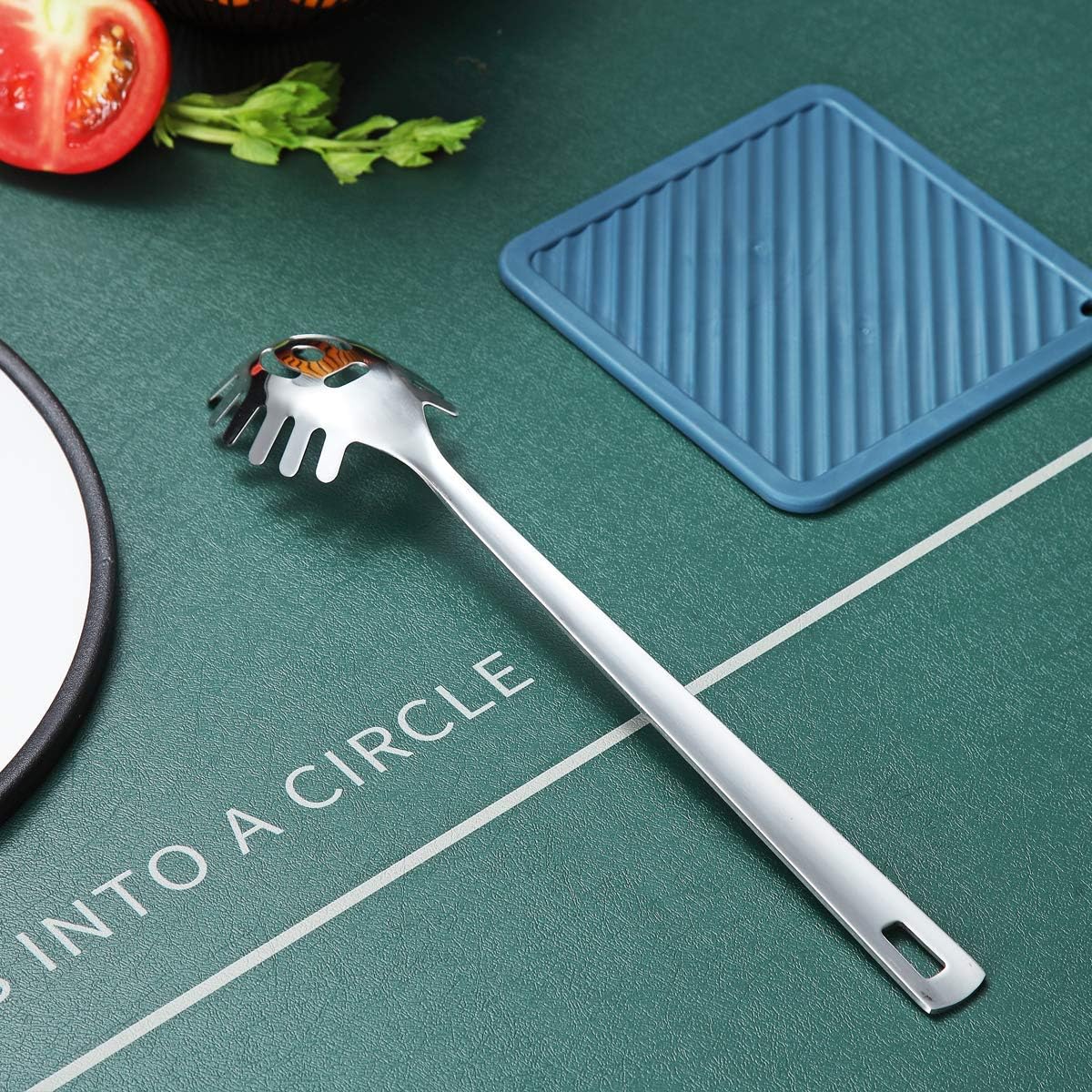 Stainless Steel Cooking Utensils Set, Berglander 13 Pieces Kitchen Utenisls Set, Kitchen Tools Set with Utensil Holder Non-Stick and Heat Resistant,Dishwasher Safe, Easy to Clean (13 Packs)