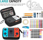Gamer Pencil Case for Boys, Large Cute Pencil Pouch for Kids Teens with Handle, Sturdy School Supplies Marker Pen Organizer, Big Pen Box Pouch Pencil Bag for Art Office Student School Supply