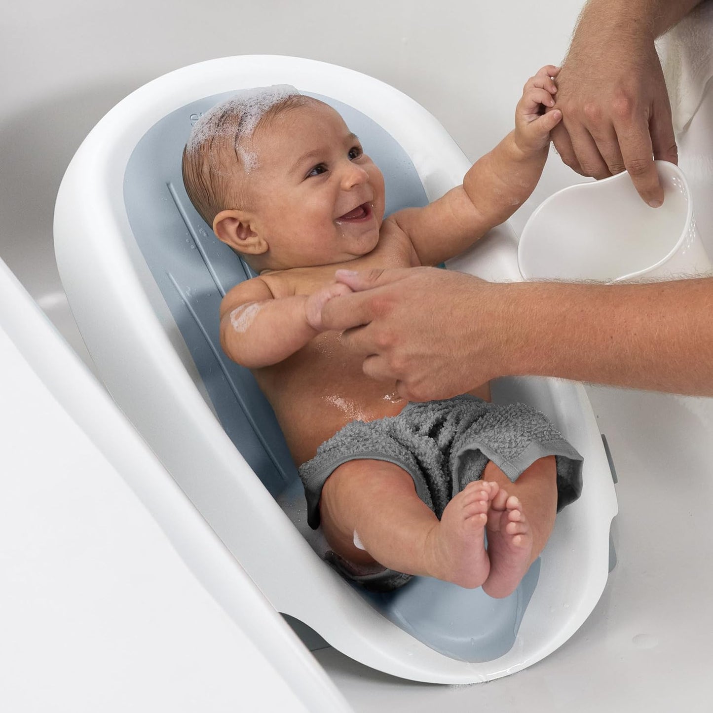 Summer Infant Clean Rinse Baby Bather, Gray