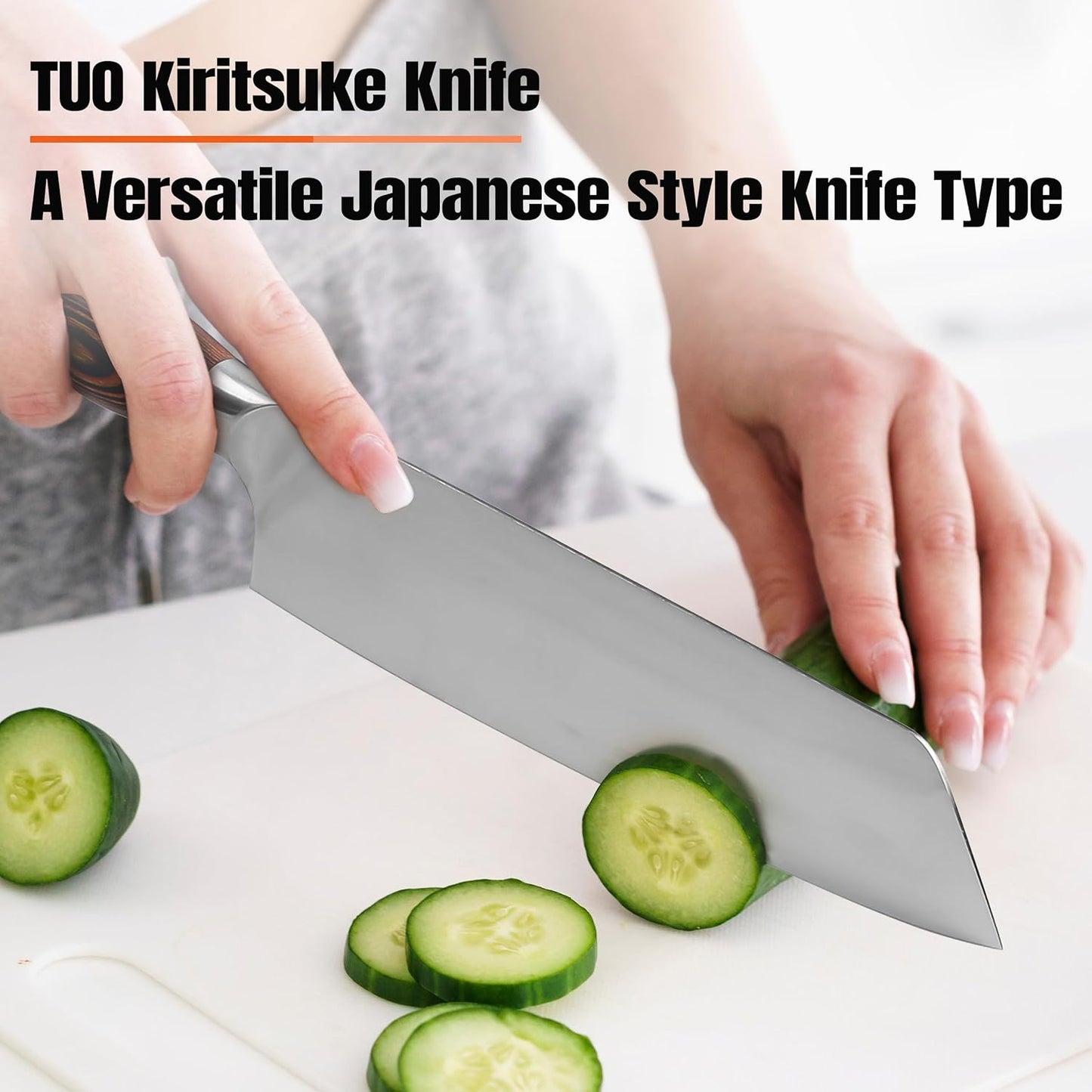 TUO Boning Knife - Razor Sharp Fillet Knife - High Carbon German Stainless Steel Kitchen Cutlery - Pakkawood Handle - Luxurious Gift Box Included - 7 inch - Fiery Phoenix Series