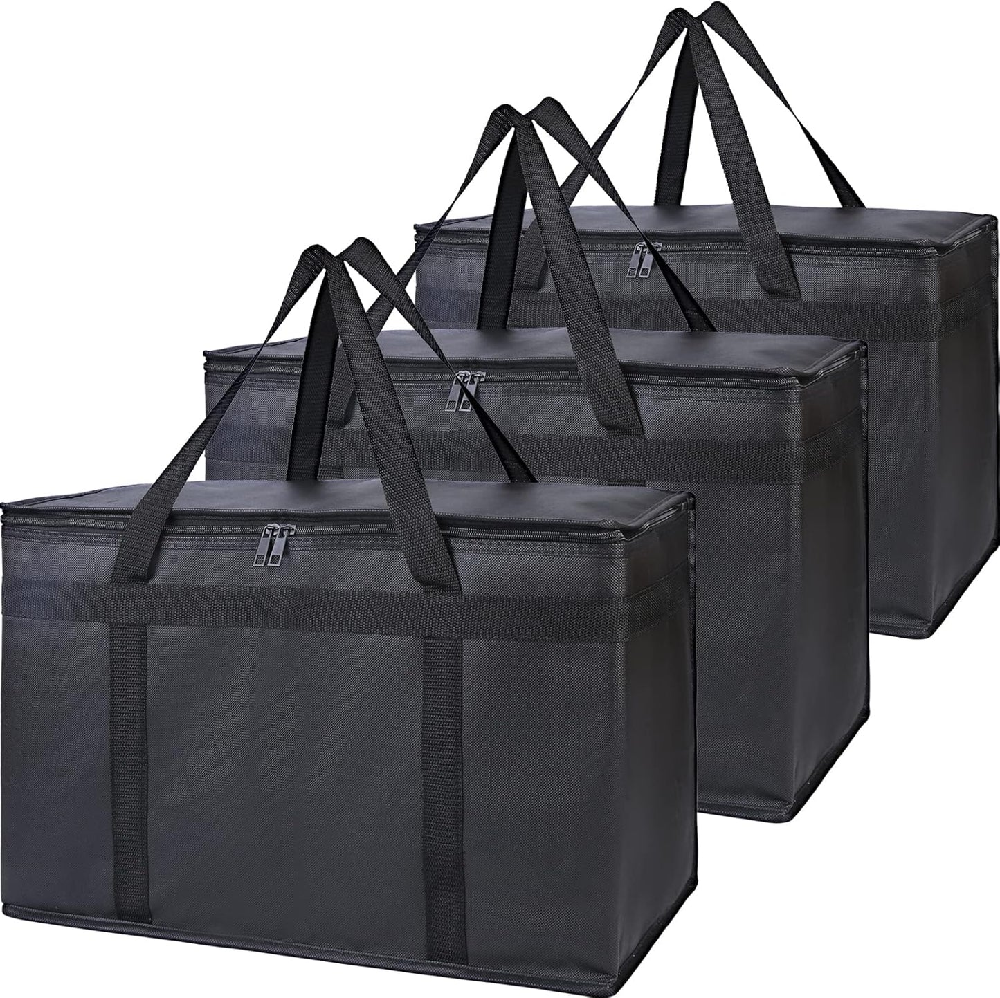 Purilite Select™ Insulated Food Delivery Bag – Extra Large Thermal Carrier for Hot &amp; Cold Food Transport