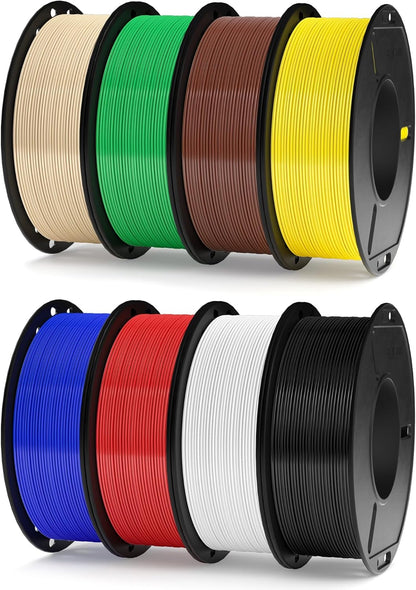 ELEGOO Rapid PETG Filament 1.75mm Black 1KG, 3D Printer Filament Max 600 mm/s High Speed Printing, Dimensional Accuracy +/- 0.02 mm Fit Most FDM Printer 1kg Cardboard Spool