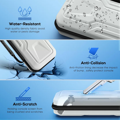 FYOUNG Carrying Case Accessories for PlayStation Portal, Full Protection Bundle with Tempered Glass Screen Protector, Protective Cover, Hard Shell Portable Travel Bag for PS5 Portal Remote Player