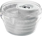 Guzzini Latina 8-1/2-Inch D Salad Spinner, Clear