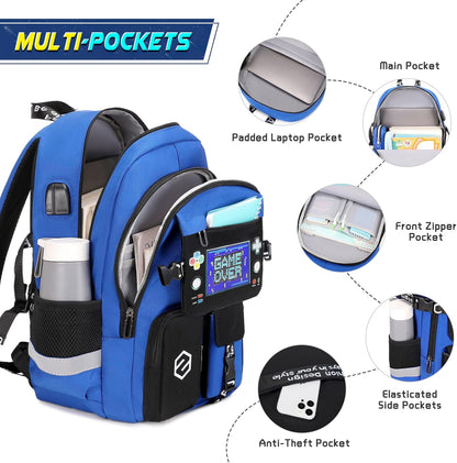Scothen Cool Luminous School Backpacks for Boys