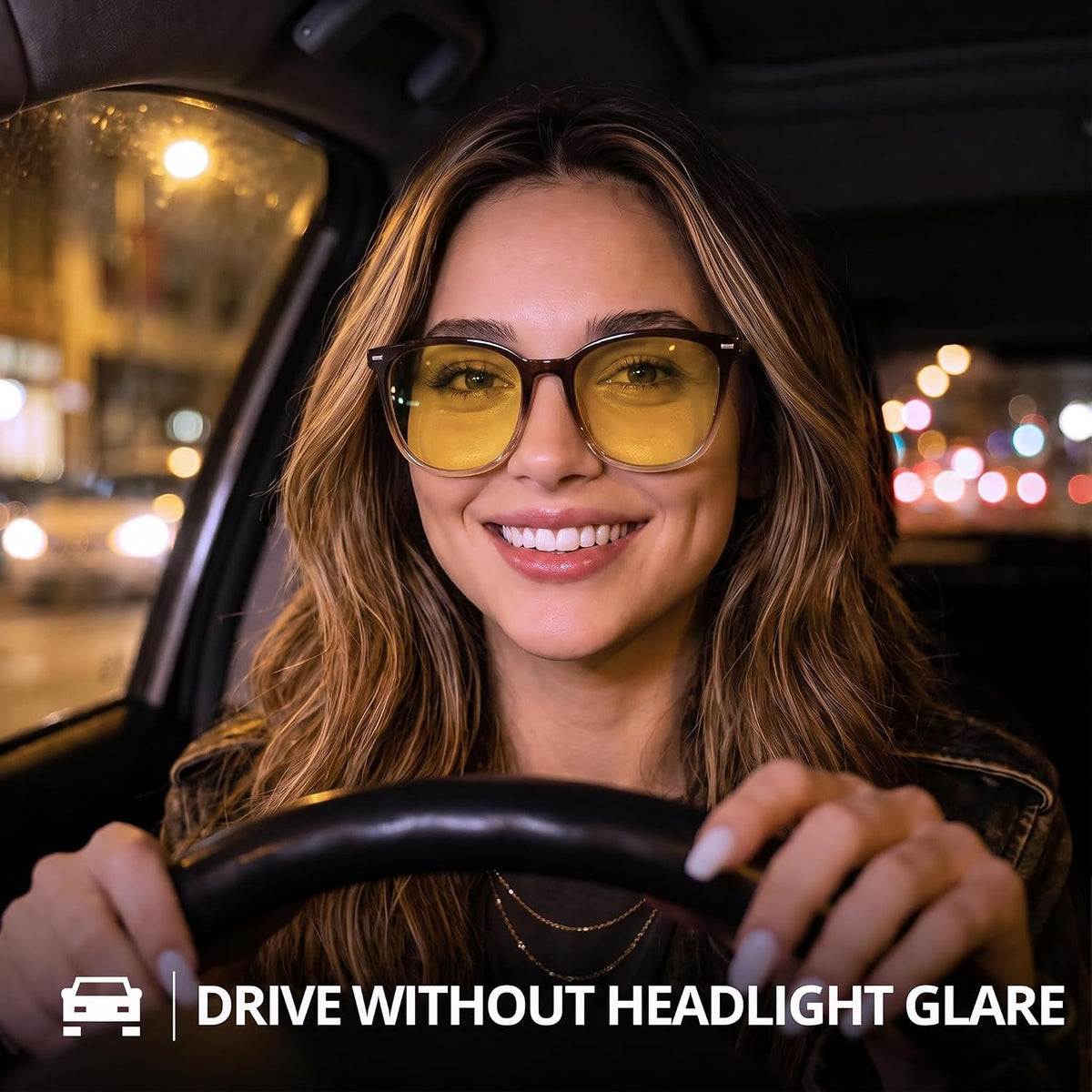FIMILU Polarized Night Driving Glasses for Women