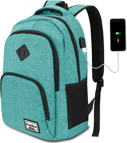 Backpack for Teen Girls,Boys School Backpack for Women with USB,College Backpack,Big Flower