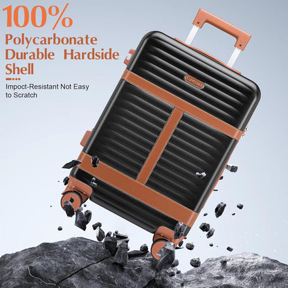 Lumesner Carry on Backpack, Extra Large 40L Flight Approved Travel Backpack for Men & Women