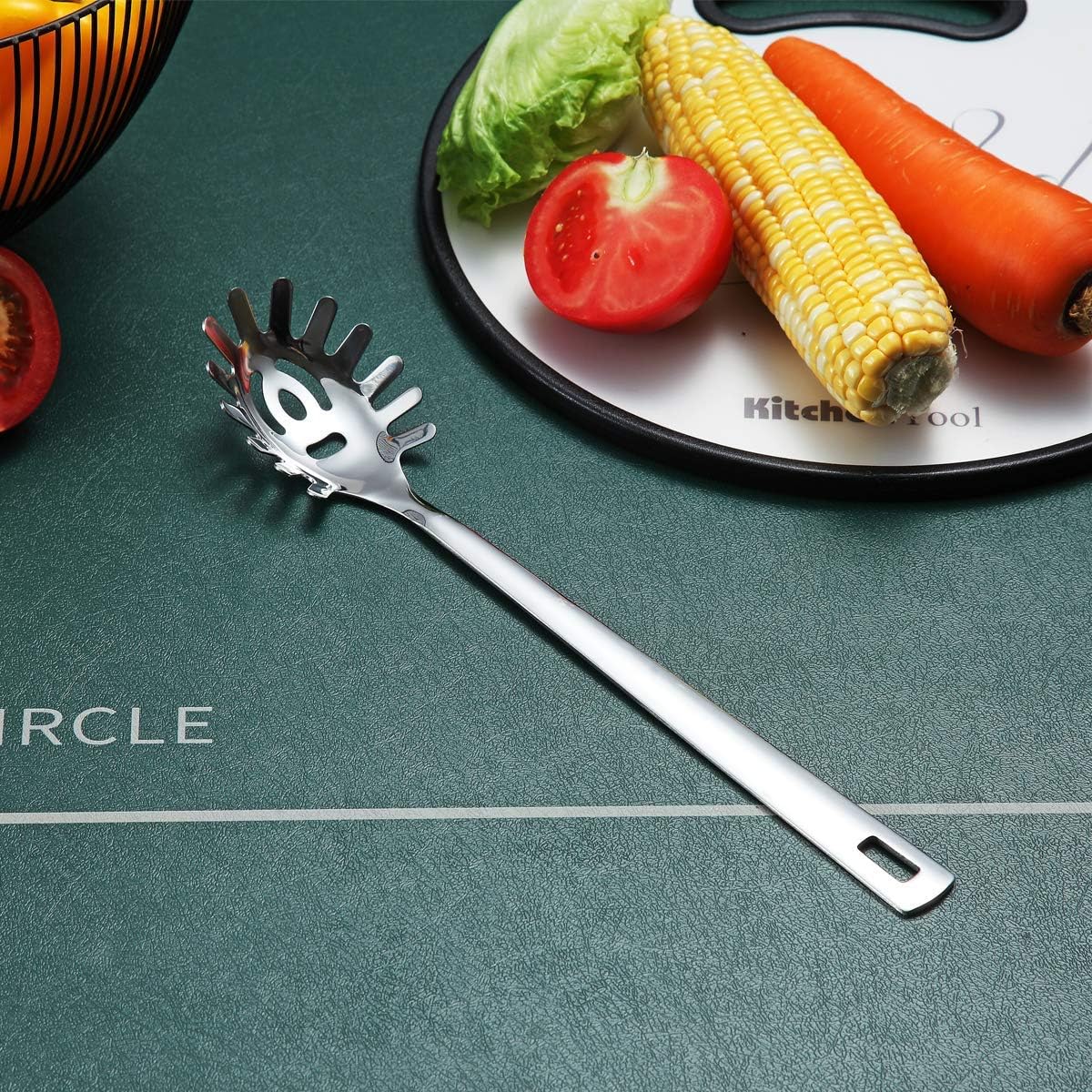 Stainless Steel Cooking Utensils Set, Berglander 13 Pieces Kitchen Utenisls Set, Kitchen Tools Set with Utensil Holder Non-Stick and Heat Resistant,Dishwasher Safe, Easy to Clean (13 Packs)