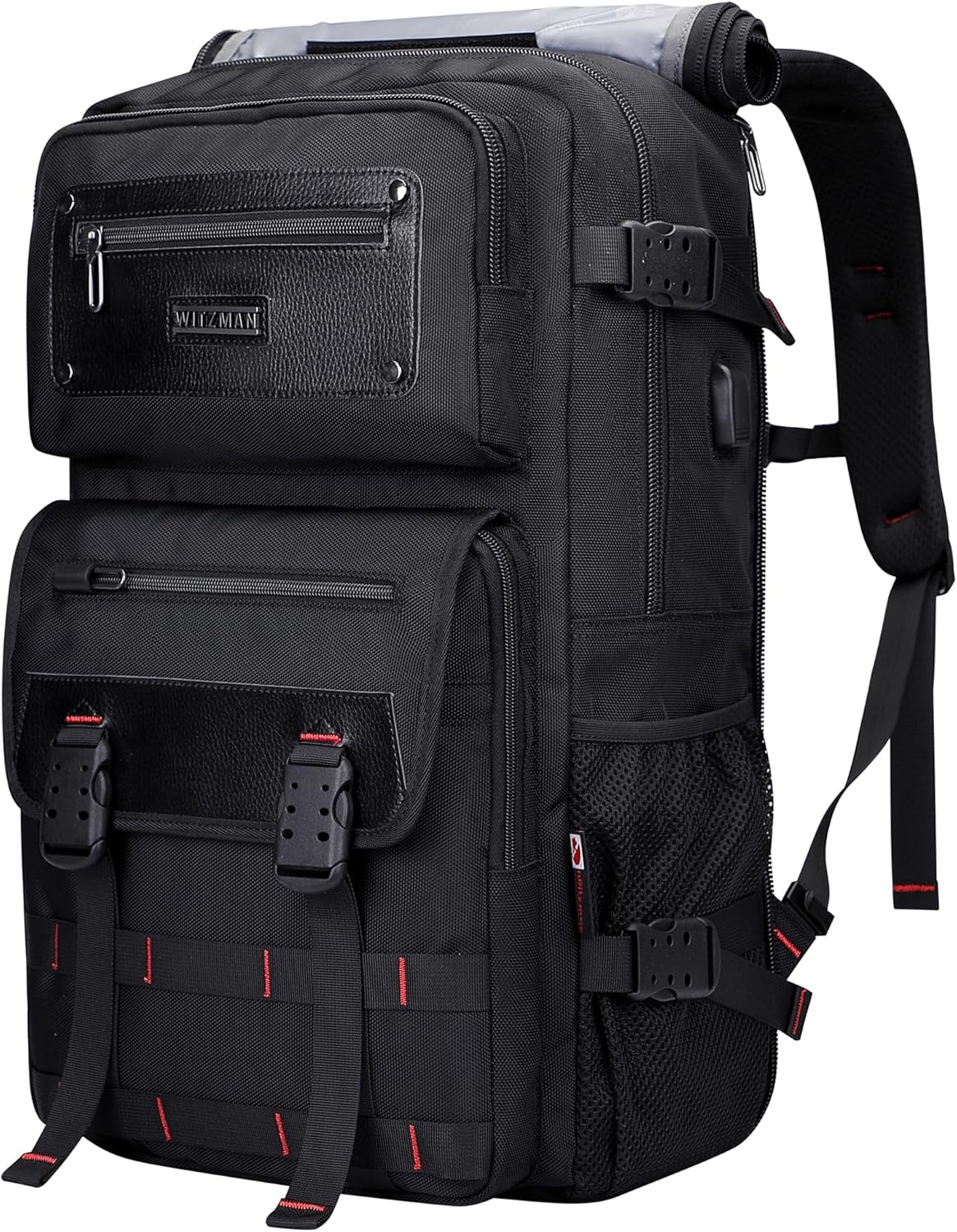 WITZMAN Carry On Travel Backpack for Men Duffle Bags Fit for 17 Inch Laptop Airline Approved Laptop Backpack