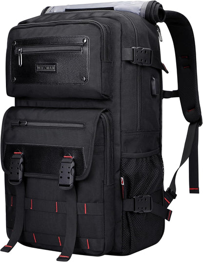 WITZMAN Carry On Travel Backpack for Men Duffle Bags Fit for 17 Inch Laptop Airline Approved Laptop Backpack