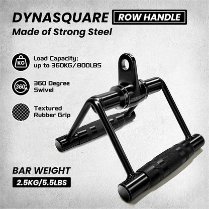 Cable Attachments for Home Gym, LAT Pulldown Attachment, Weight Machine Accessories, Straight Pull Down Equipment, V-Shaped Press Down Bar, Tricep Rope, Exercise & Double D Handle