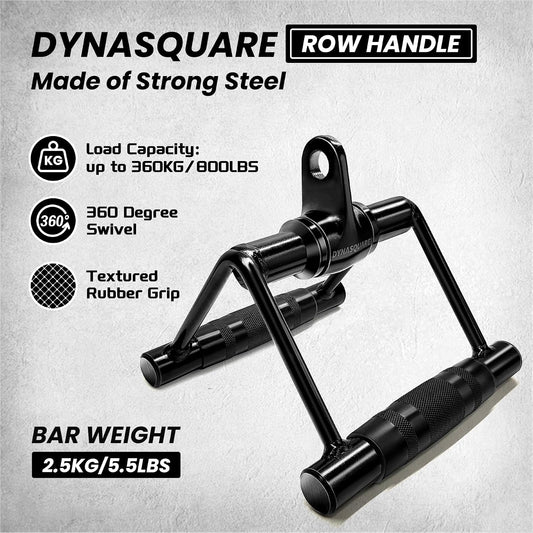 Cable Attachments for Home Gym, LAT Pulldown Attachment, Weight Machine Accessories, Straight Pull Down Equipment, V-Shaped Press Down Bar, Tricep Rope, Exercise & Double D Handle