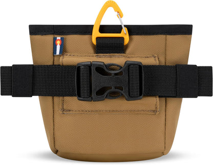OllyDog Goodie Treat Bag, Dog Treat Pouch, Waist Belt Clip for Hands-Free Training, Magnetic Closure, Dog Training and Behavior Aids, Three Ways to Wear (Palm)