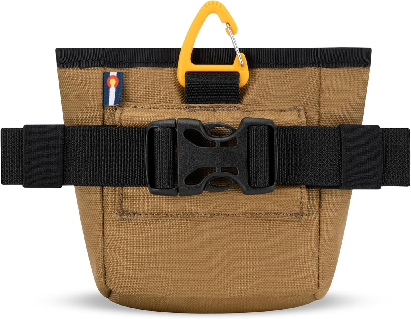 OllyDog Goodie Treat Bag, Dog Treat Pouch, Waist Belt Clip for Hands-Free Training, Magnetic Closure, Dog Training and Behavior Aids, Three Ways to Wear (Raven S'25)