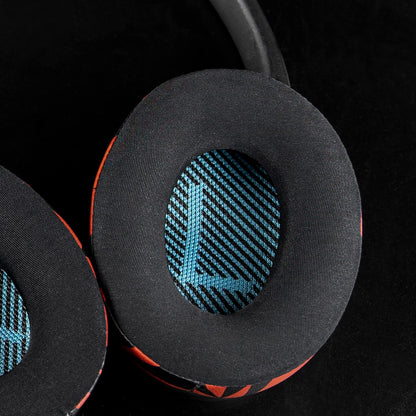 SoloWIT Earpads Cushions for Bose Headphones, Replacement Ear Pads for Bose QuietComfort 15 QC15 QC25 QC2 QC35/Ae2 Ae2i Ae2w/SoundTrue & SoundLink Around-Ear Series - QC25 PL Black&Blue