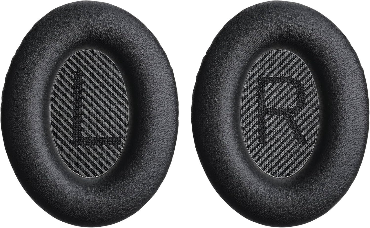 Replacement Ear Pads Earpads for Bose QuietComfort QC 2 15 25 35 Ear Cushion for QC2 QC15 QC25 QC35 SoundLink SoundTrue Around-Ear II AE2 (Black)