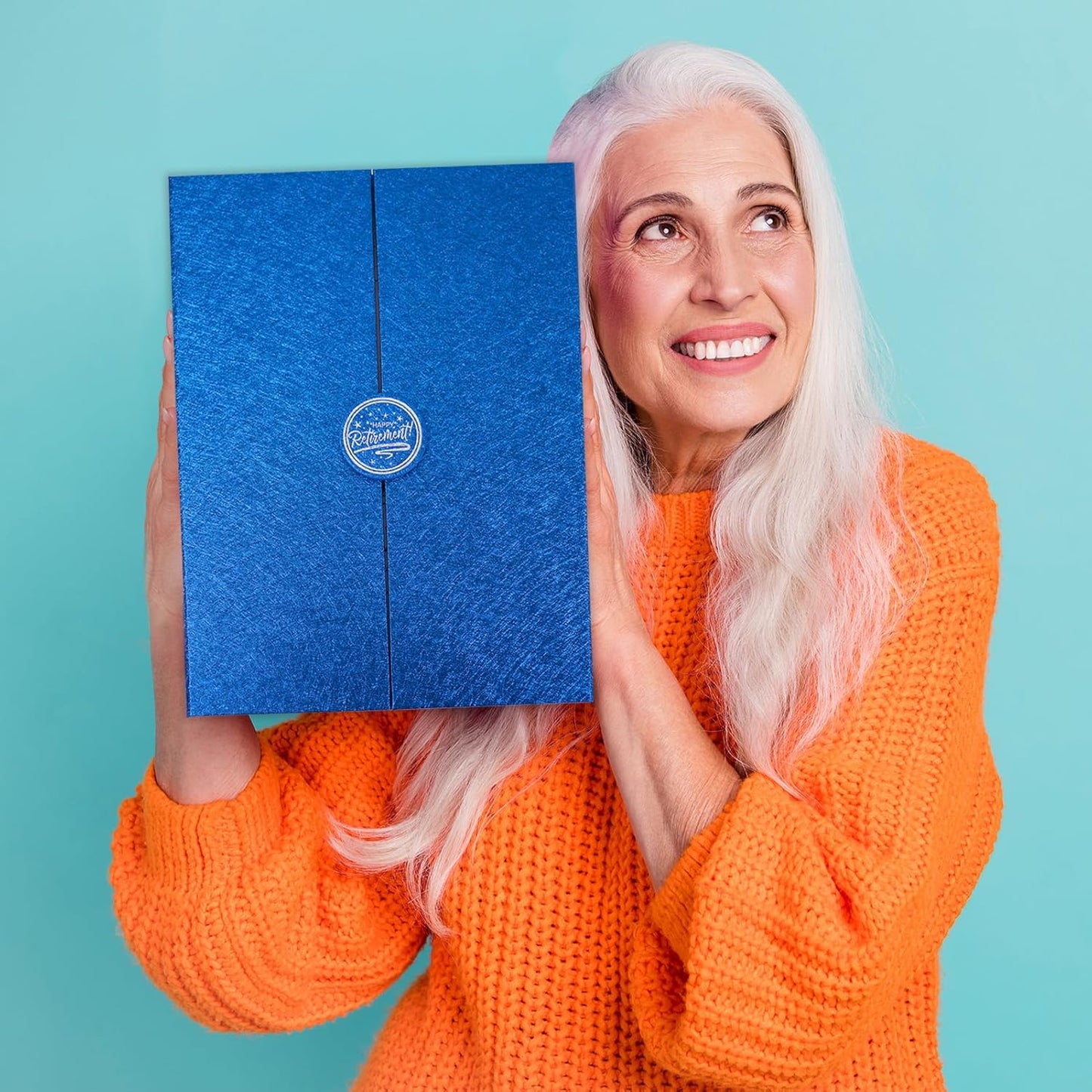 Roetyce Retirement Party Decorations, Funny Retirement Guest Book Alternative, Hapyy Retirement Decorations, Best Retirement Gifts for Women Men, Retirement Signature Board Book, Jumbo Retirement Card