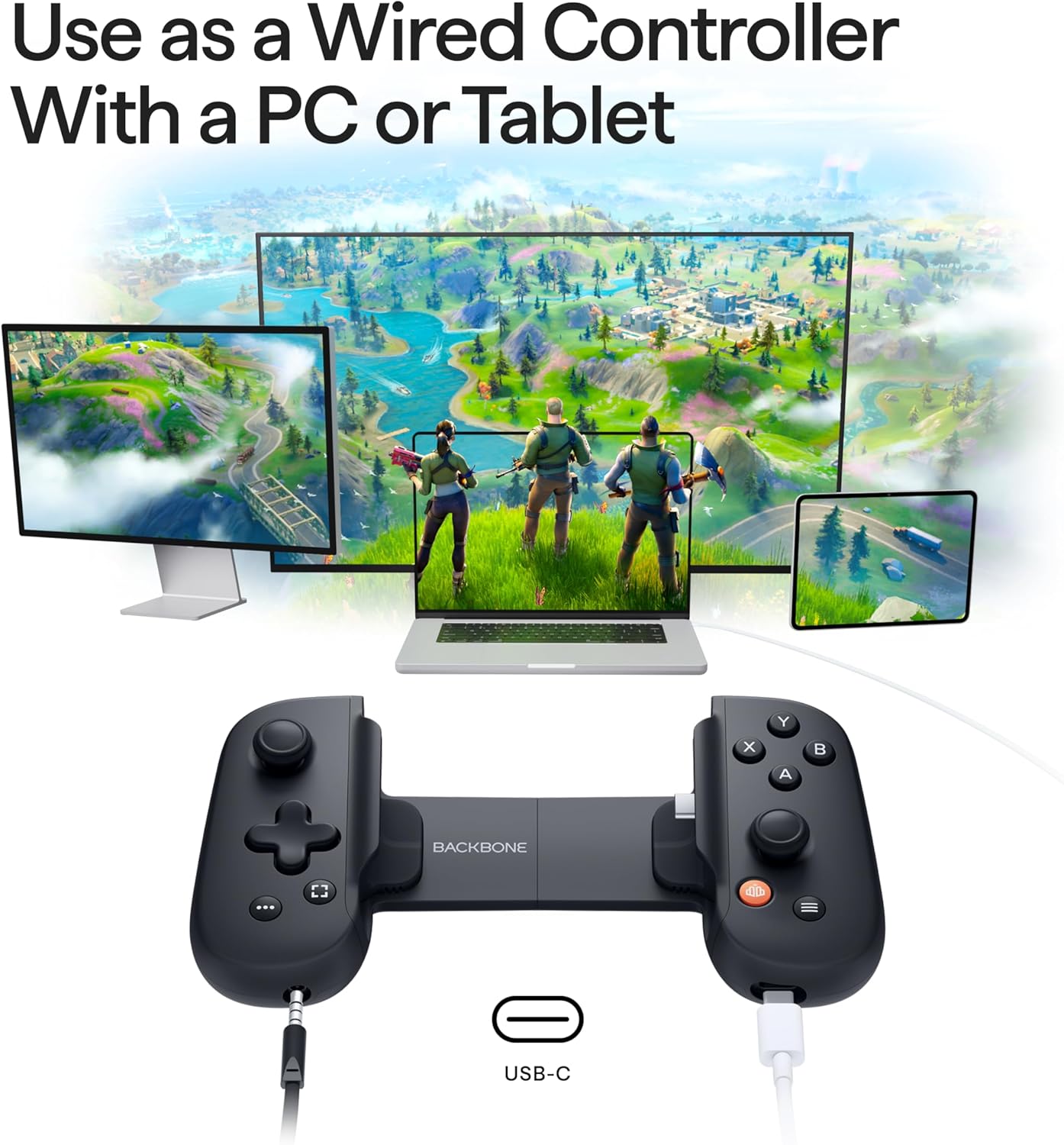 BACKBONE One Mobile Gaming Controller for iPhone (Lightning) - PlayStation Edition - 2nd Gen - Turn Your iPhone into a Gaming Console - Play Xbox, PlayStation & More (3 Months Apple Arcade Included)