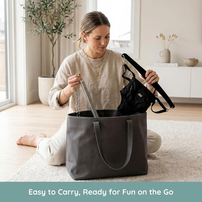 Jolly Jumper ICONIC Doorway Baby Jumper (Black), Indoor Exercise Saddle Seat, Adjustable Height, for Infants up to 28lbs, No Stand Required