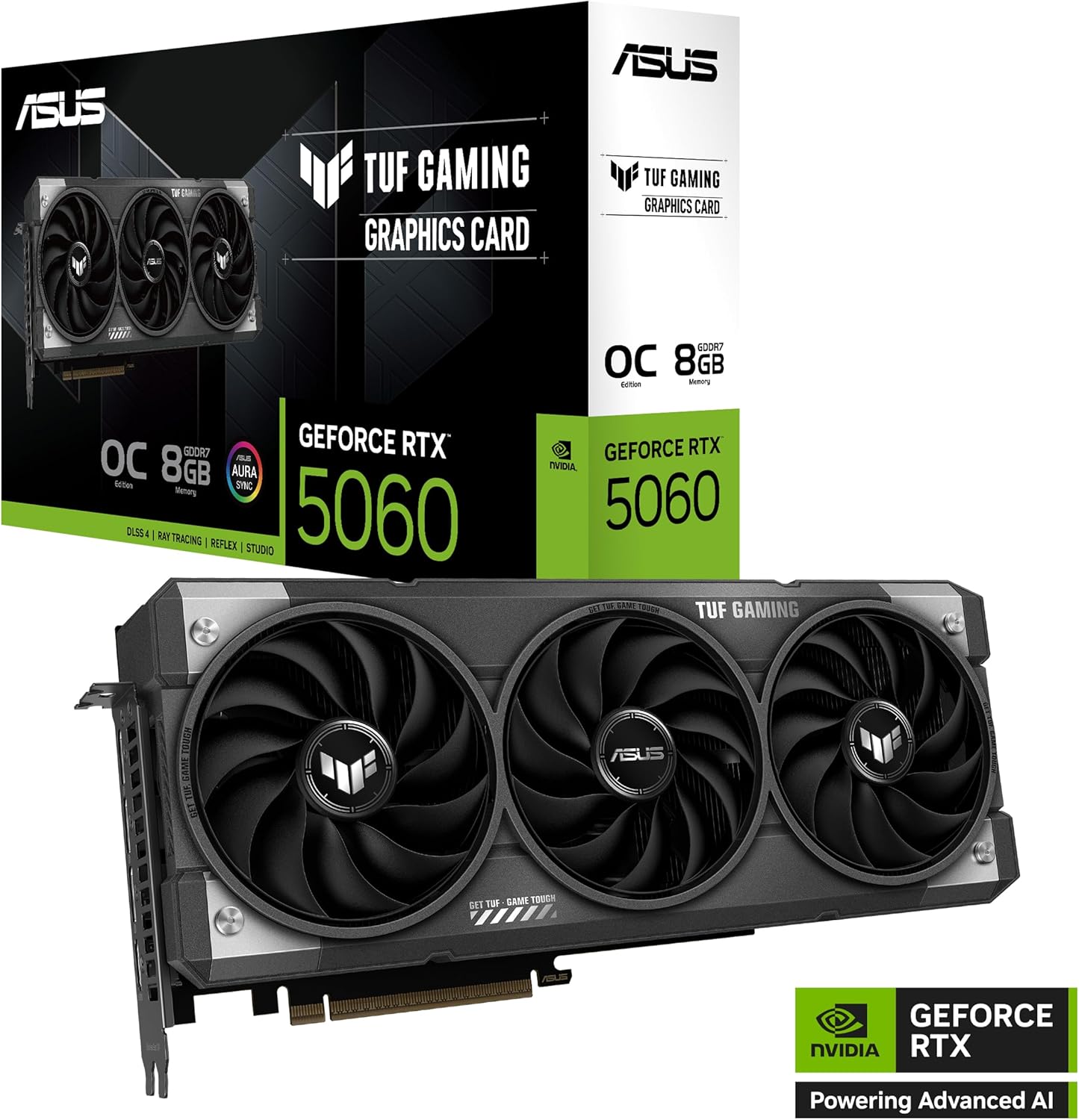 ASUS Dual GeForce RTX 4060 EVO White OC Edition 8GB GDDR6 (PCIe 4.0, 8GB GDDR6, DLSS 3, HDMI 2.1a, DisplayPort 1.4a, Axial-tech Fan Design, 0dB Technology, Dual BIOS, Auto-Extreme Tech)