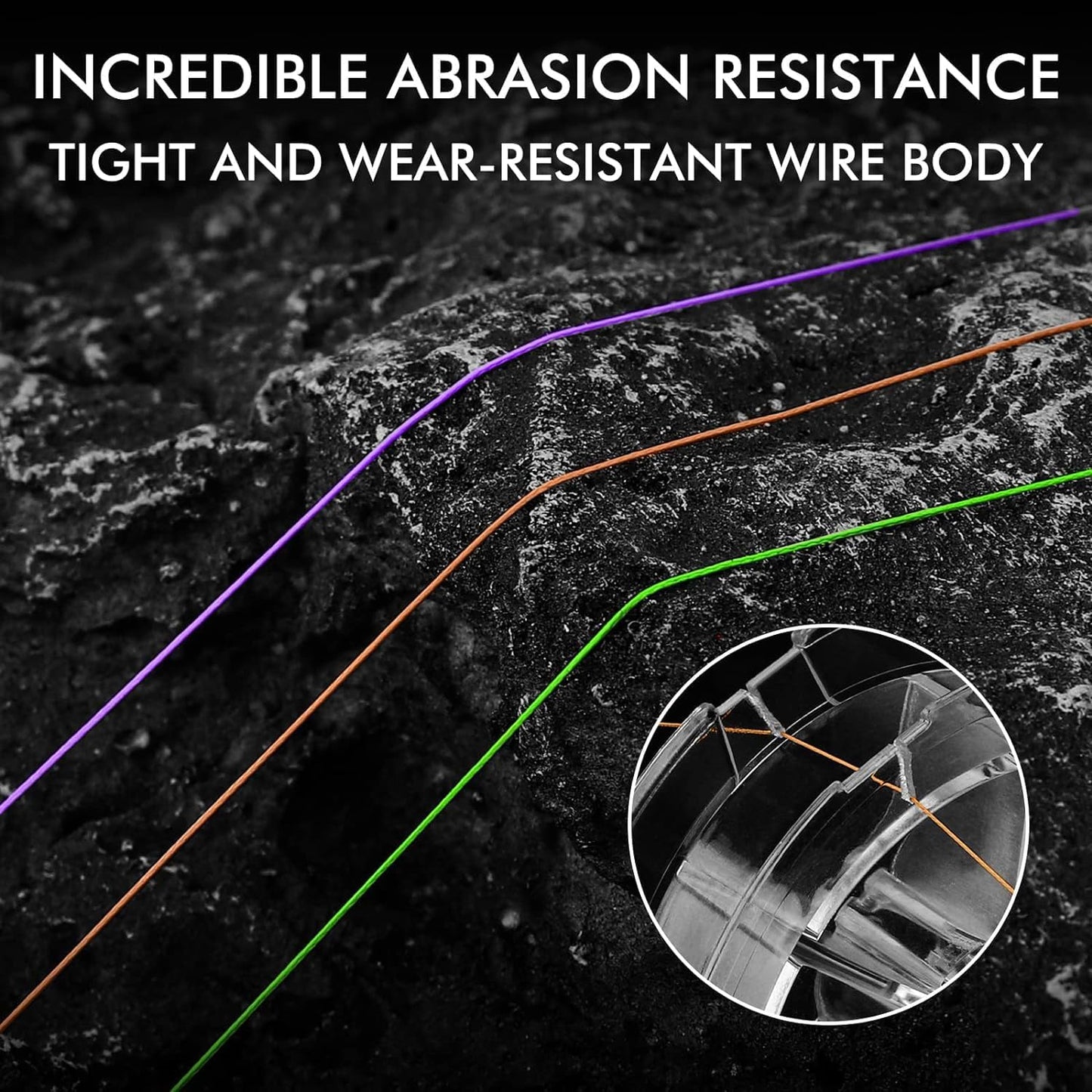 TRUSCEND X8 Braided Fishing Line, Durable and Valuable Braid PE Line for Professionals, More Thinner More Smoother Performance for Casting Well, Must-Have Freshwater Fishing Gear, Fishing Gift for Men