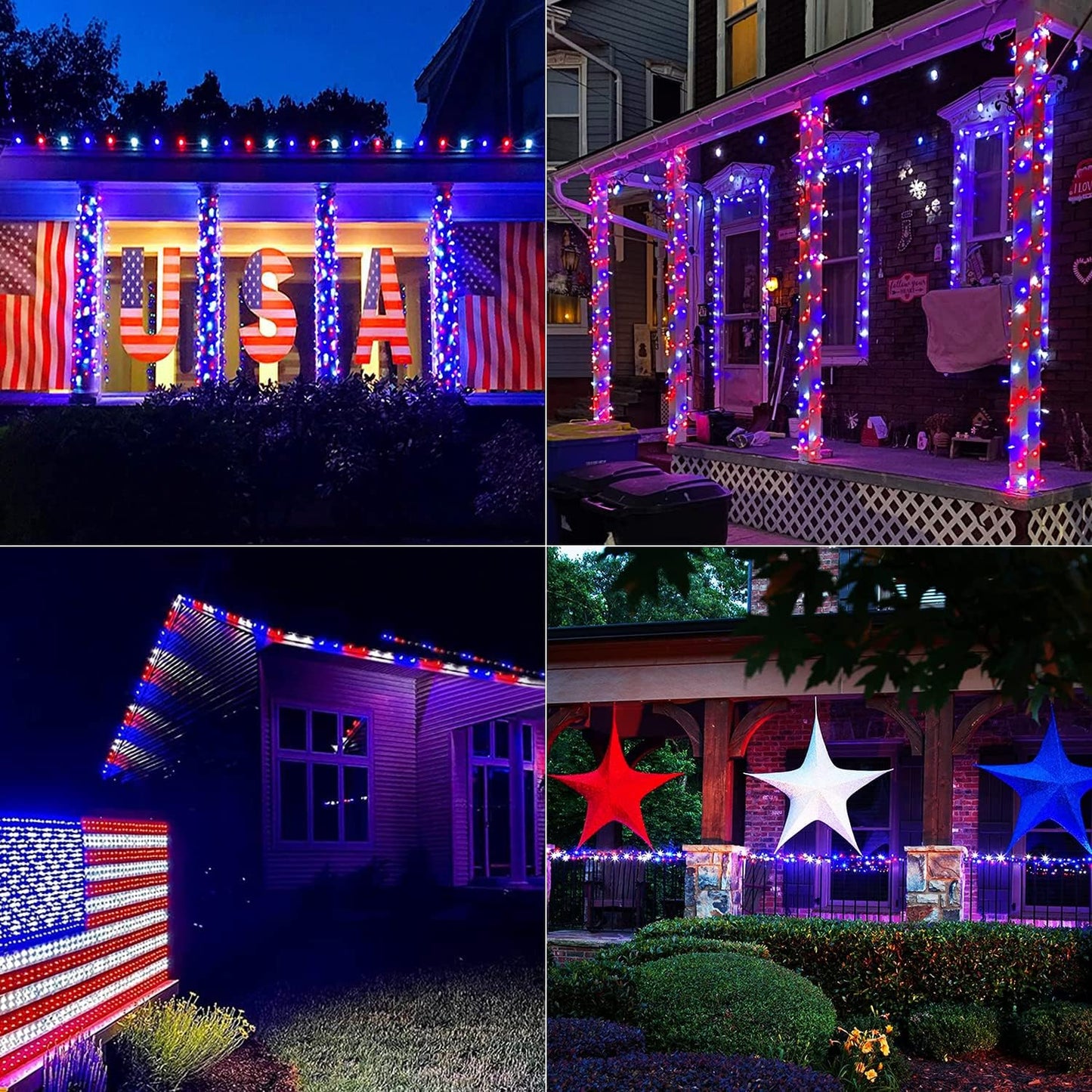 JMEXSUSS 2 Pack 75.5ft Orange Solar Christmas Lights, Total 400 LED Solar String Lights Outdoor Waterproof, 8 Modes Orange Halloween Lights for Tree Patio Garden Thanksgiving Halloween Decorations