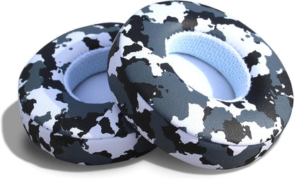WC Extra Thick Replacement Earpads for Beats Solo 2 & 3 by Wicked Cushions - Ear Pads for Beats Solo 2 & 3 Wireless ON-Ear Headphones - Soft Leather, Luxury Memory Foam, Strong Adhesive | White