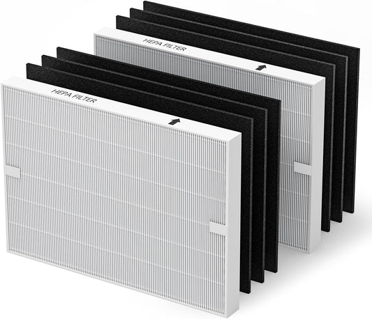 AP-1512HH Air Purifier Replacement Filter Set for Coway Airmega AP-1512HH and and Airmega 200M air Purifier, 2 HEPA and 6 Carbon Filters Compared to Part #3304899