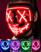 Scary Halloween Mask, LED Mask Light Up Purge Mask Costume