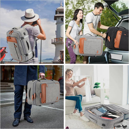 Lumesner Carry on Backpack, Extra Large 40L Flight Approved Travel Backpack for Men & Women